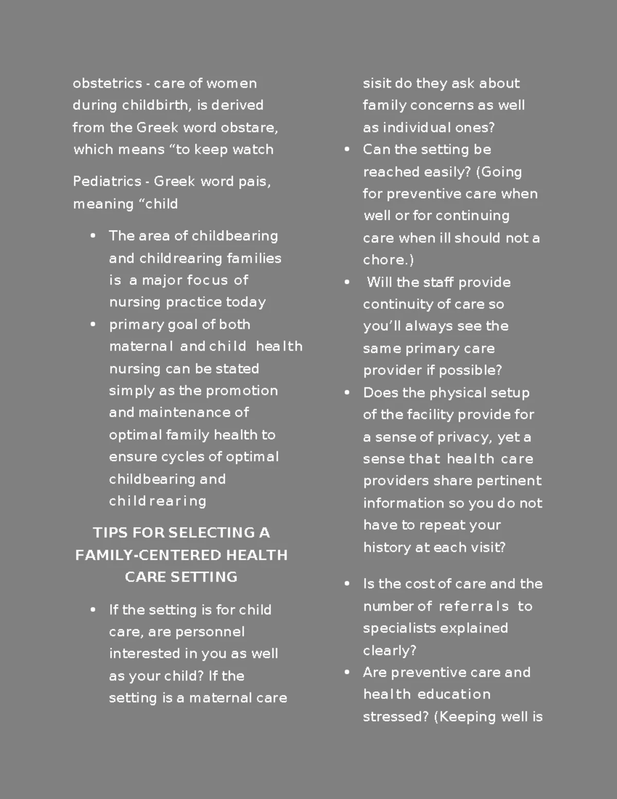 Promoting Patient-Centered Team-Based Health Care: 2016 Insights - Studocu
