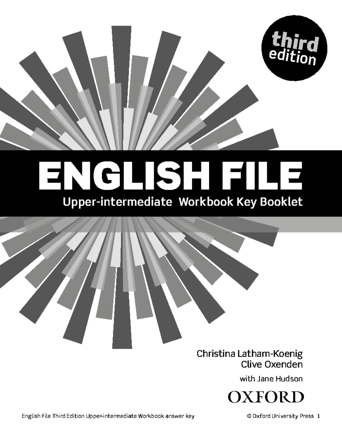 English File 3rd Edition Workbook Answer Key - Christina Clive Oxenden ...