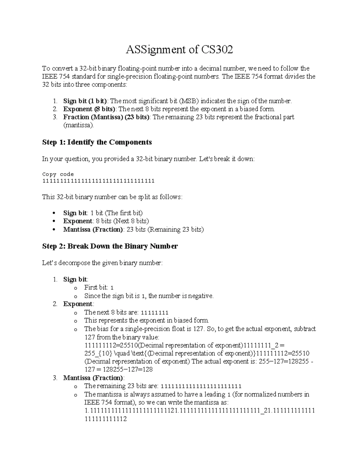 Spring 2024 - CS302P Assignment 01: Digital Logic Design Practicals ...