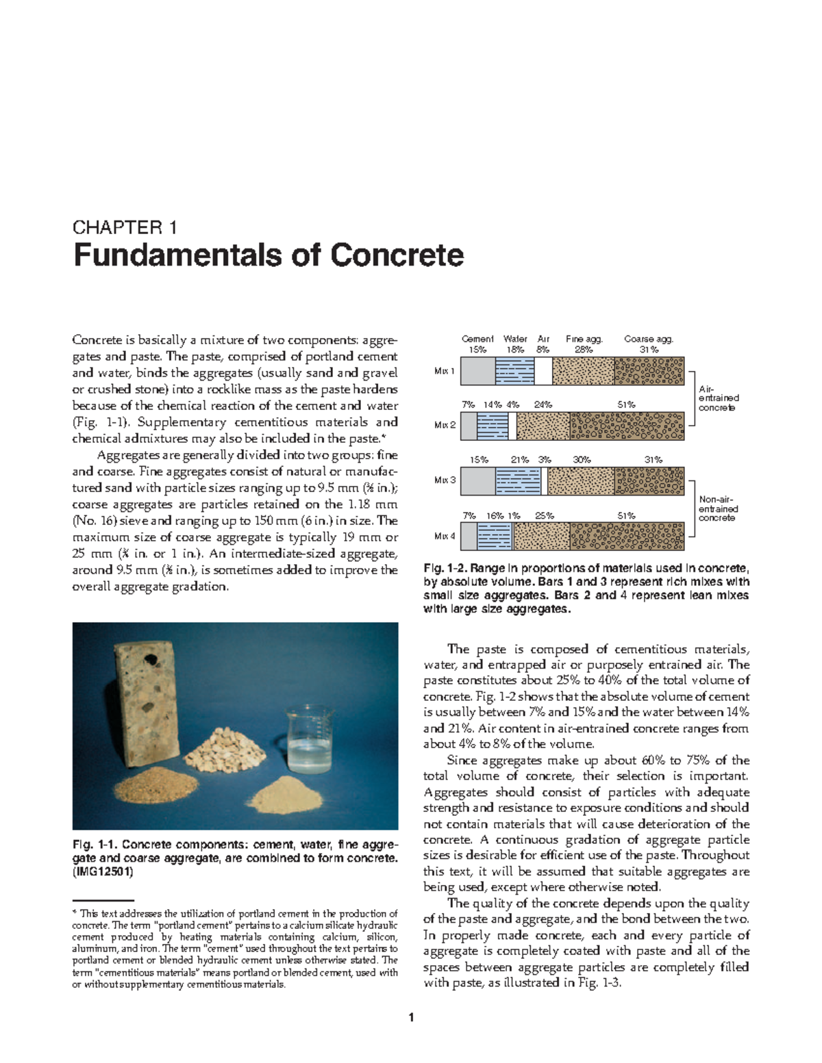 Foundations of Concrete: A Comprehensive Overview Chapter 1 - Studocu