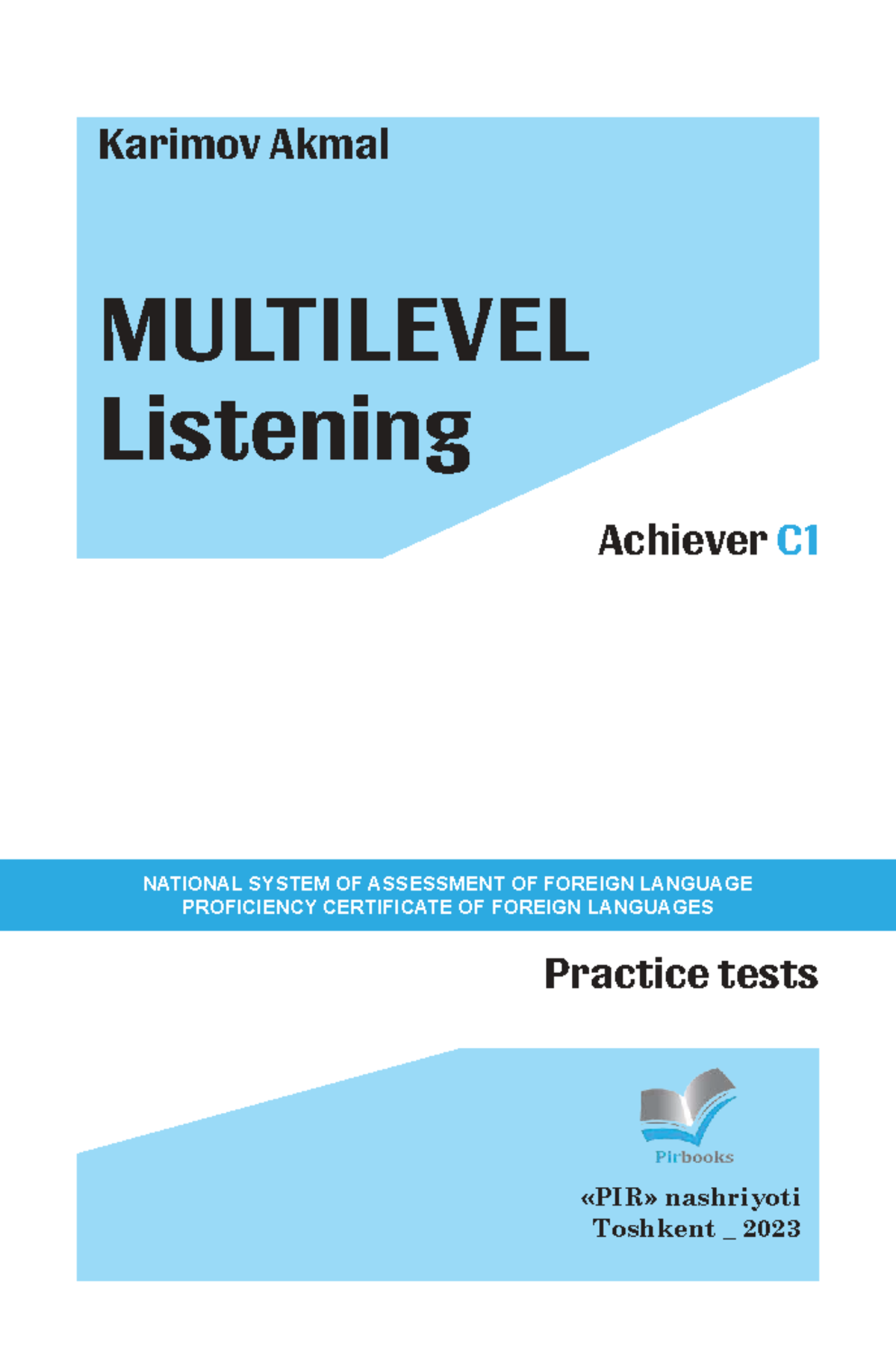 Multilevel Listening Practice Tests C1 - National Assessment System ...