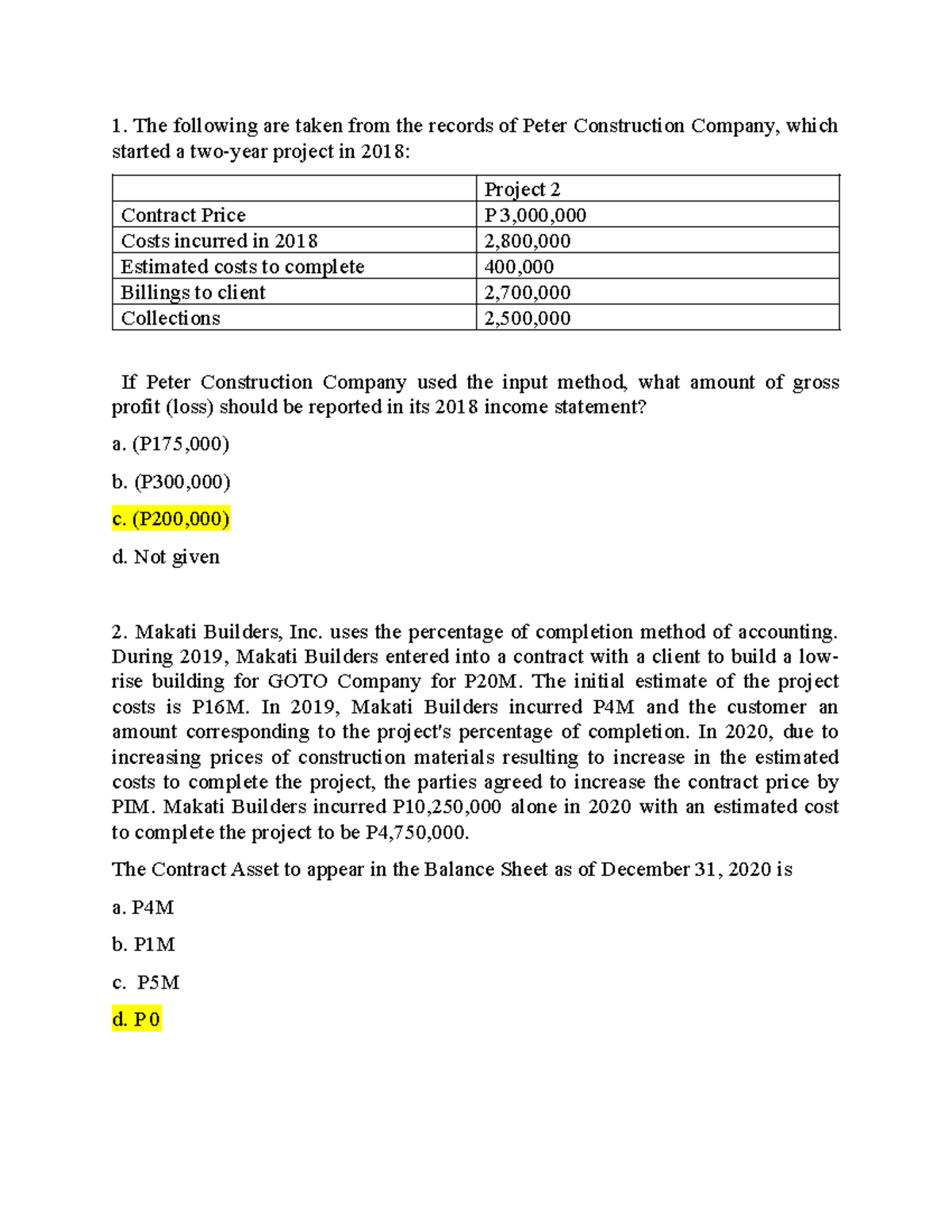 Int-Acctg-3 2 - Lecture Notes on Revenue Recognition Methods - Studocu