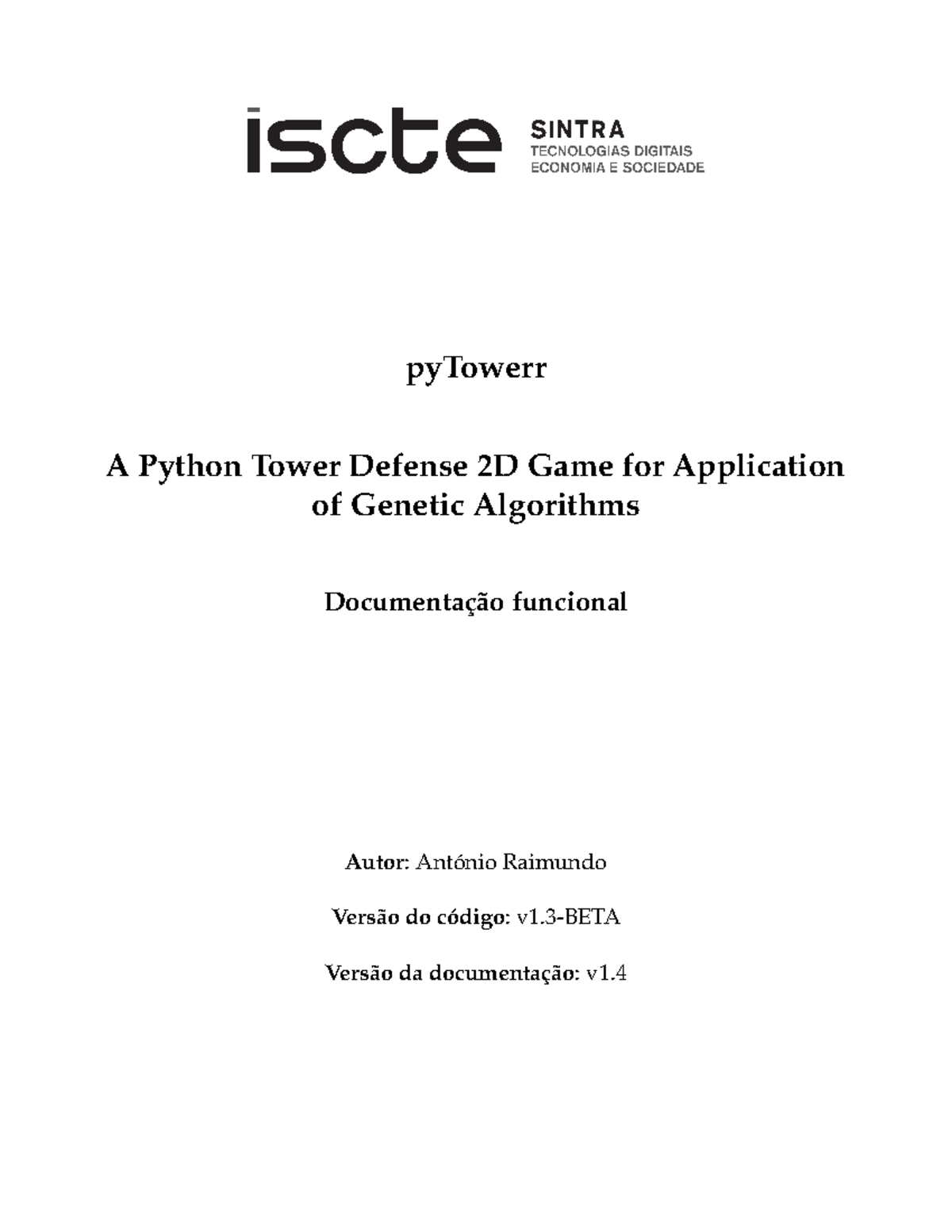 2024 IA py Towerr Documentacao v1 - pyTowerr A Python Tower Defense 2D ...