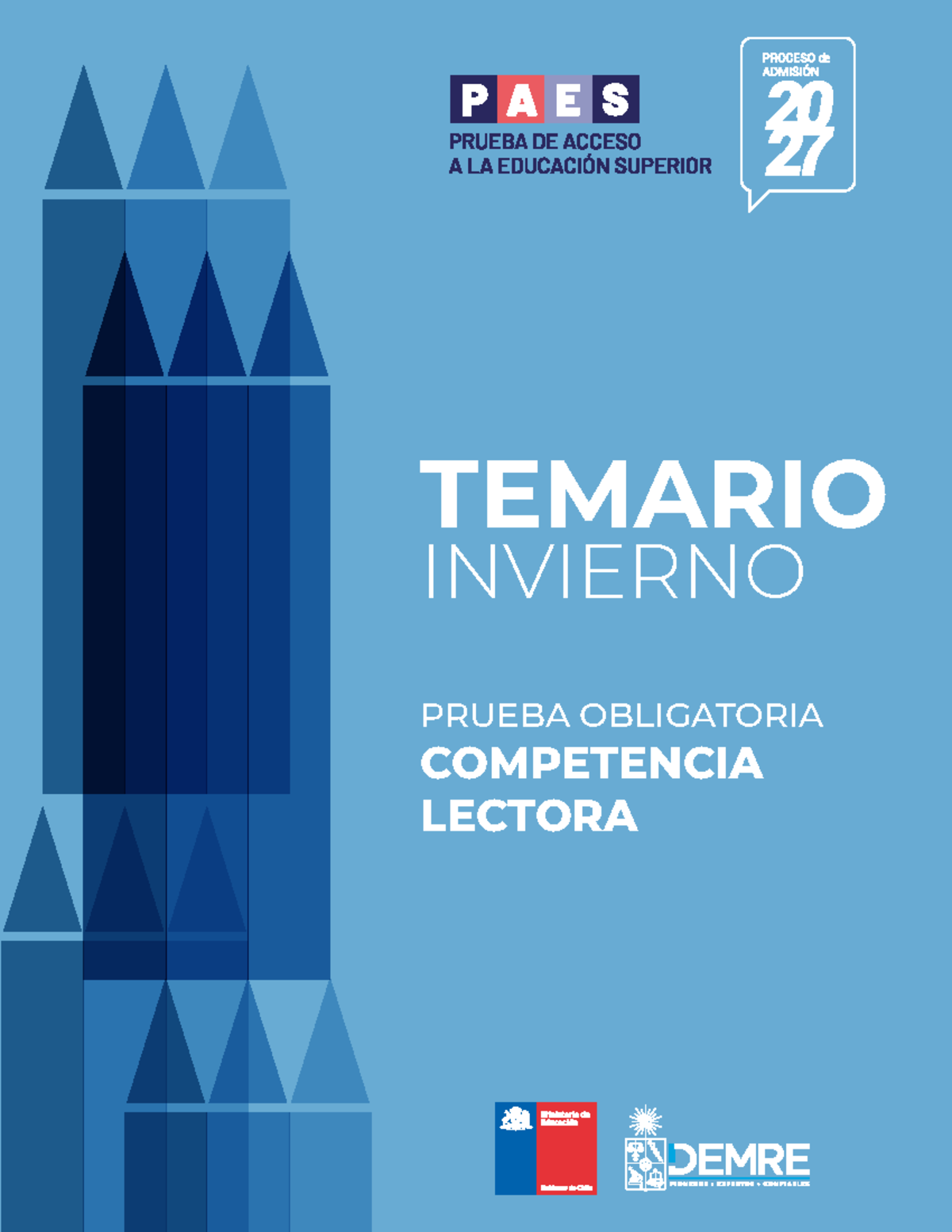 PAES Competencia Lectora - Temario Invierno 2027 - Studocu