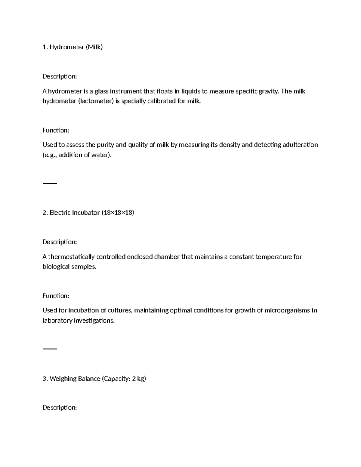 Community Medicine: Essential Instruments and Their Functions - Studocu