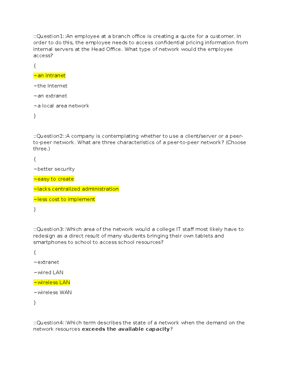 Chapter 1: Networking Concepts and Characteristics (Course Code: NET101 ...