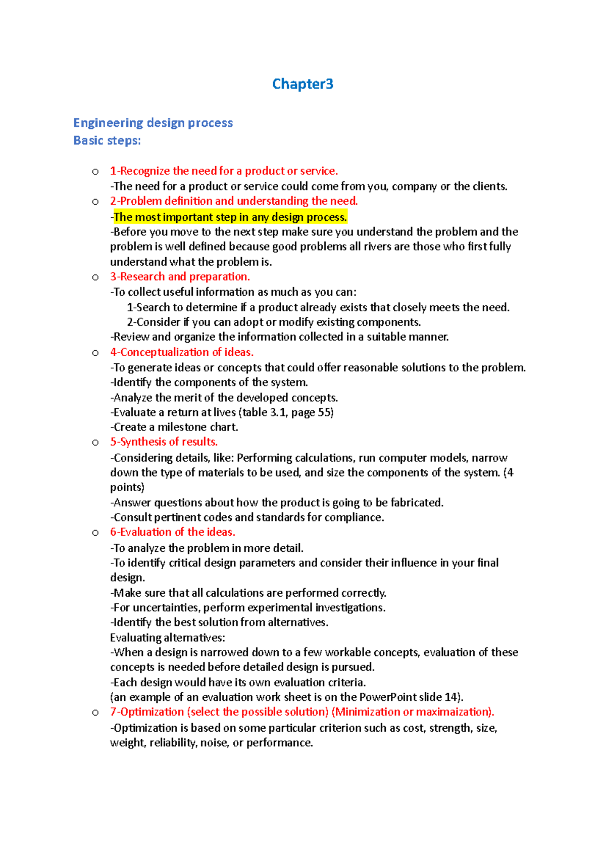 Chapter 3 - [GENG107] : Practice materials with course work and ...