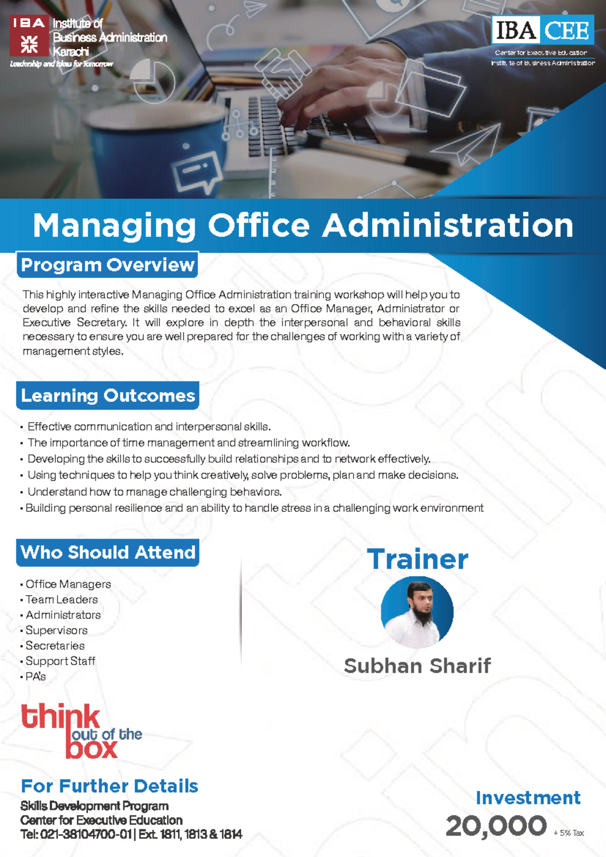 Managing Office Administration Program Overview 2025 - Studocu