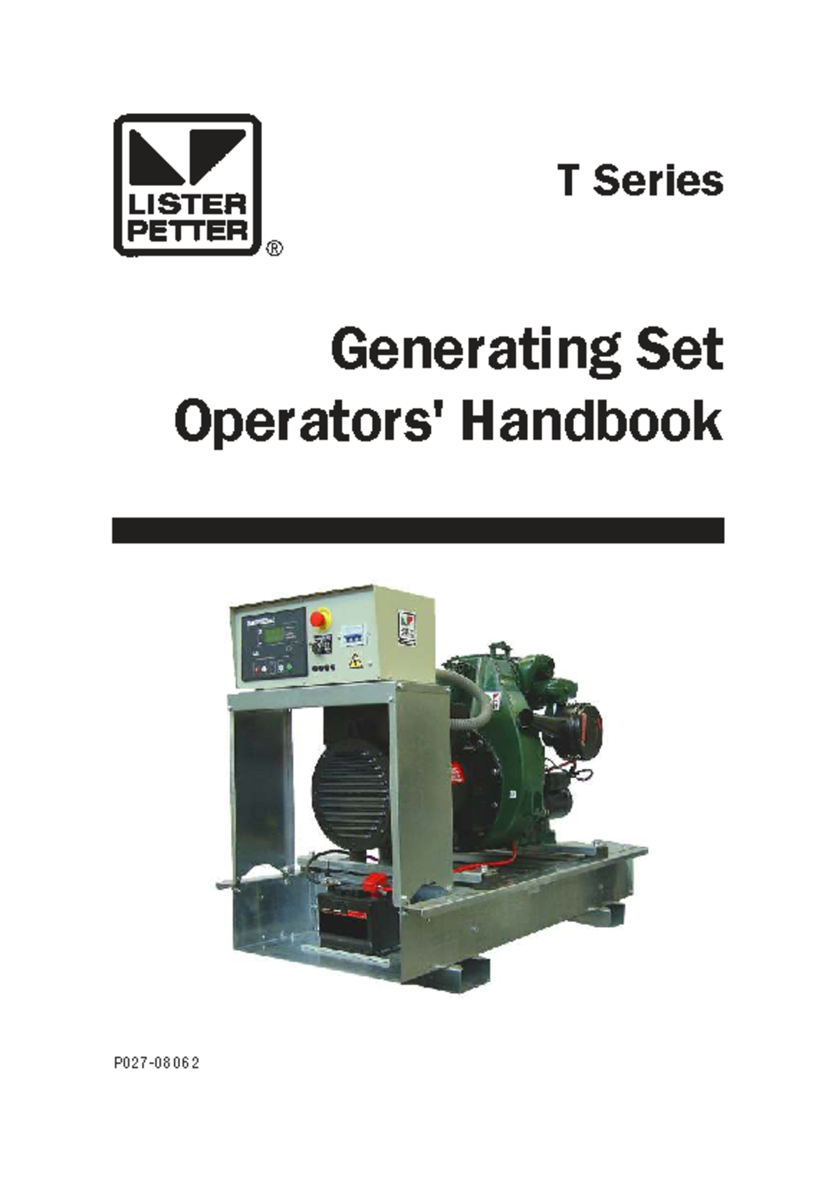 HSL Series Generating Set Handbook: Installation & Maintenance Guide ...