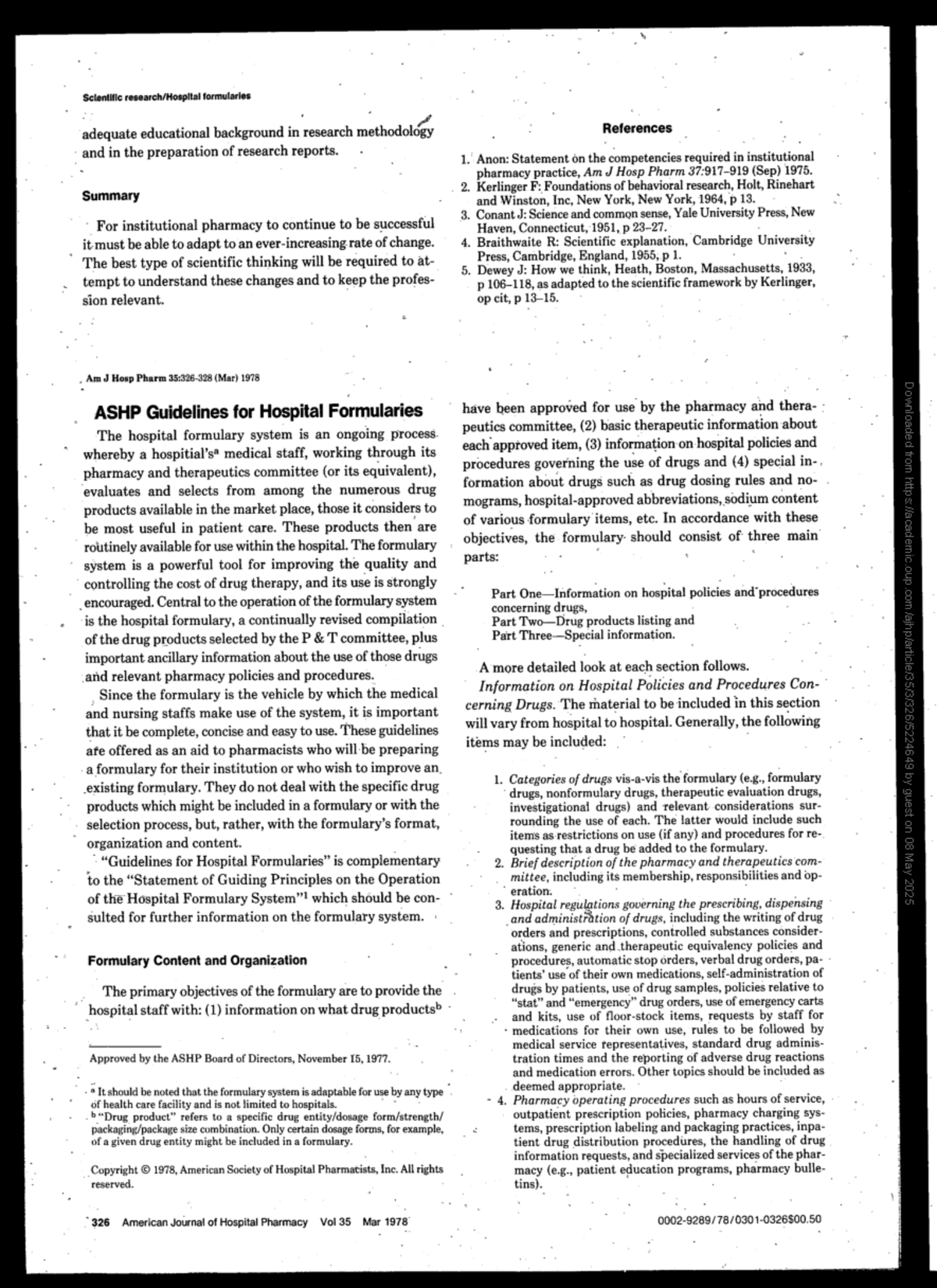 Ajhp0326 - Guidelines for Hospital Formularies: A Complete Overview ...