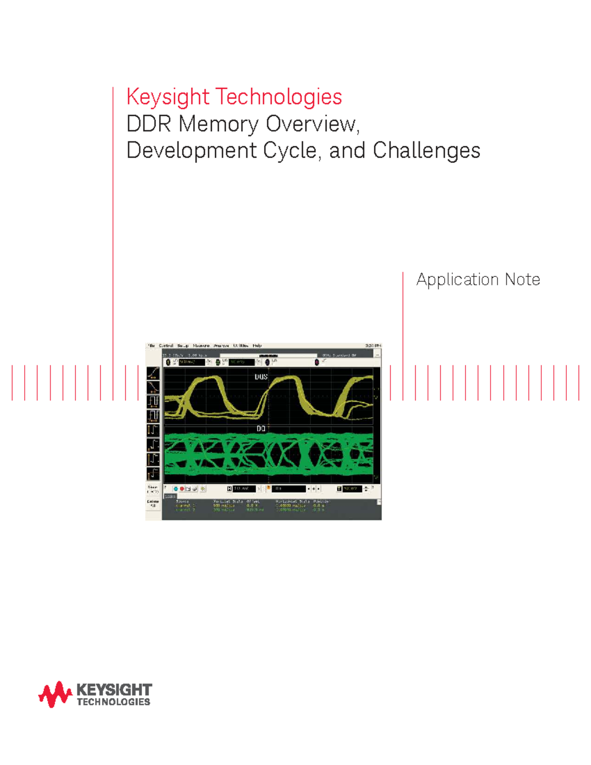 Keysight Technologies DDR Memory Overview & Challenges App Note 5990 ...