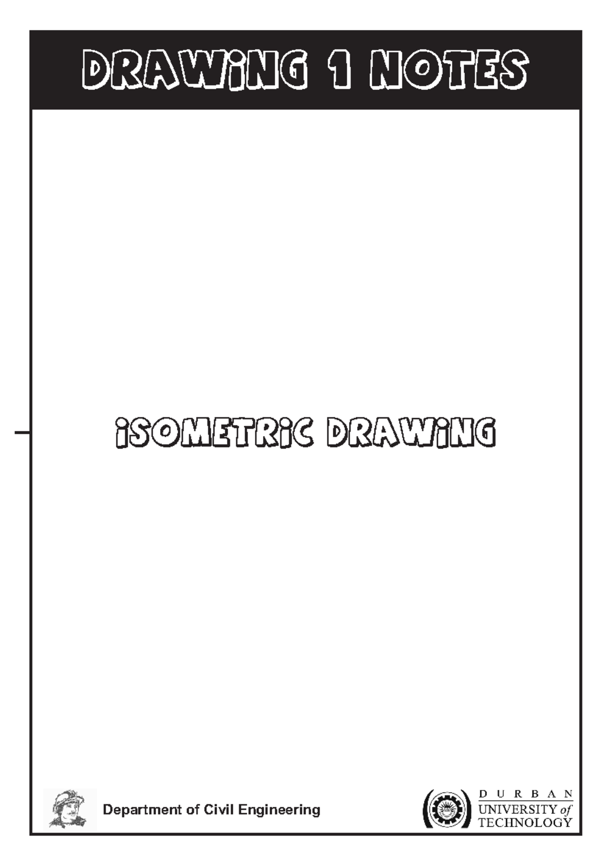 Chapter 5: Isometric Drawing Principles - Drawing 1 Notes (CE101) - Studocu