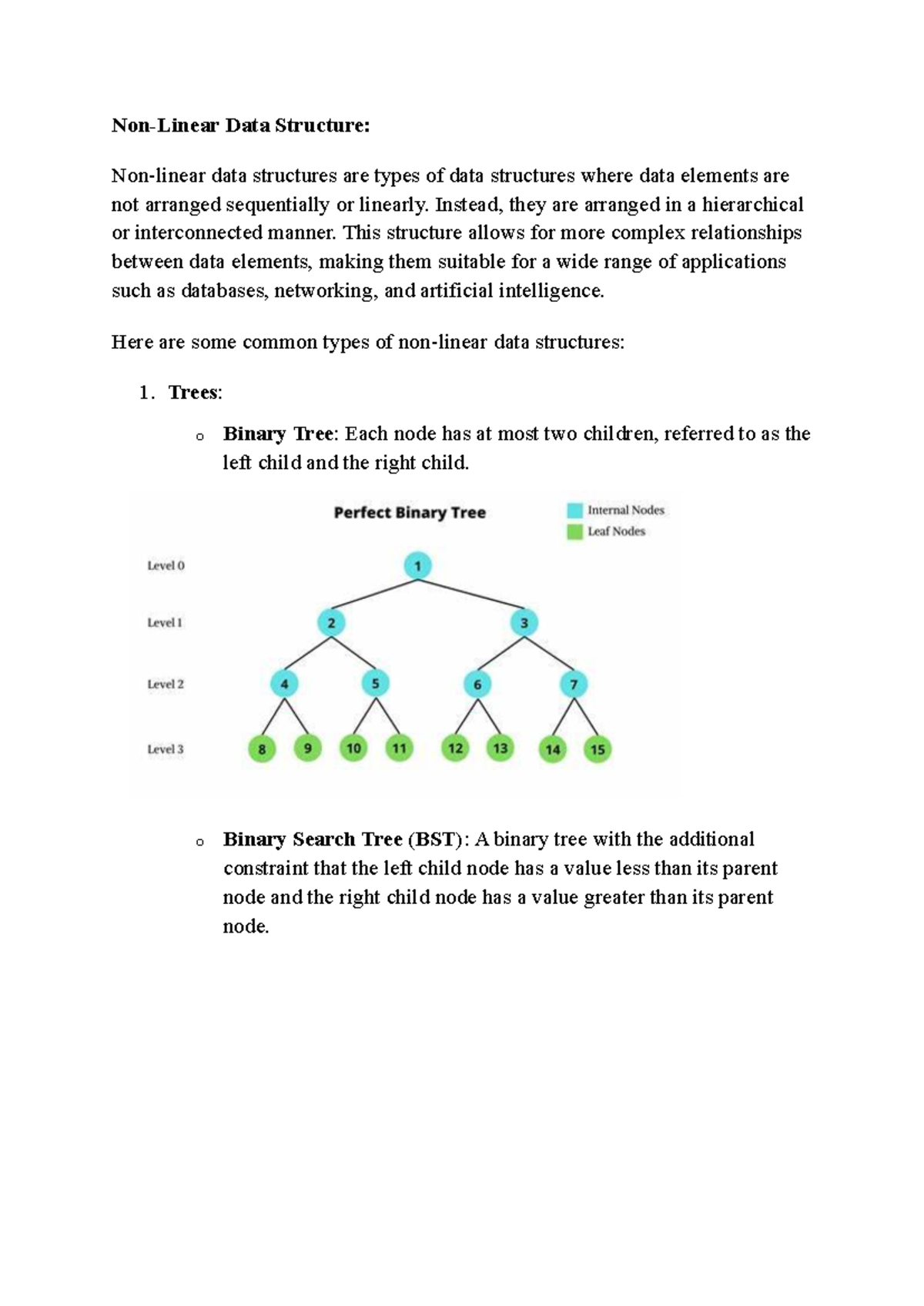Unit 1: Graphs - Comprehensive Notes on Data Structures - Studocu