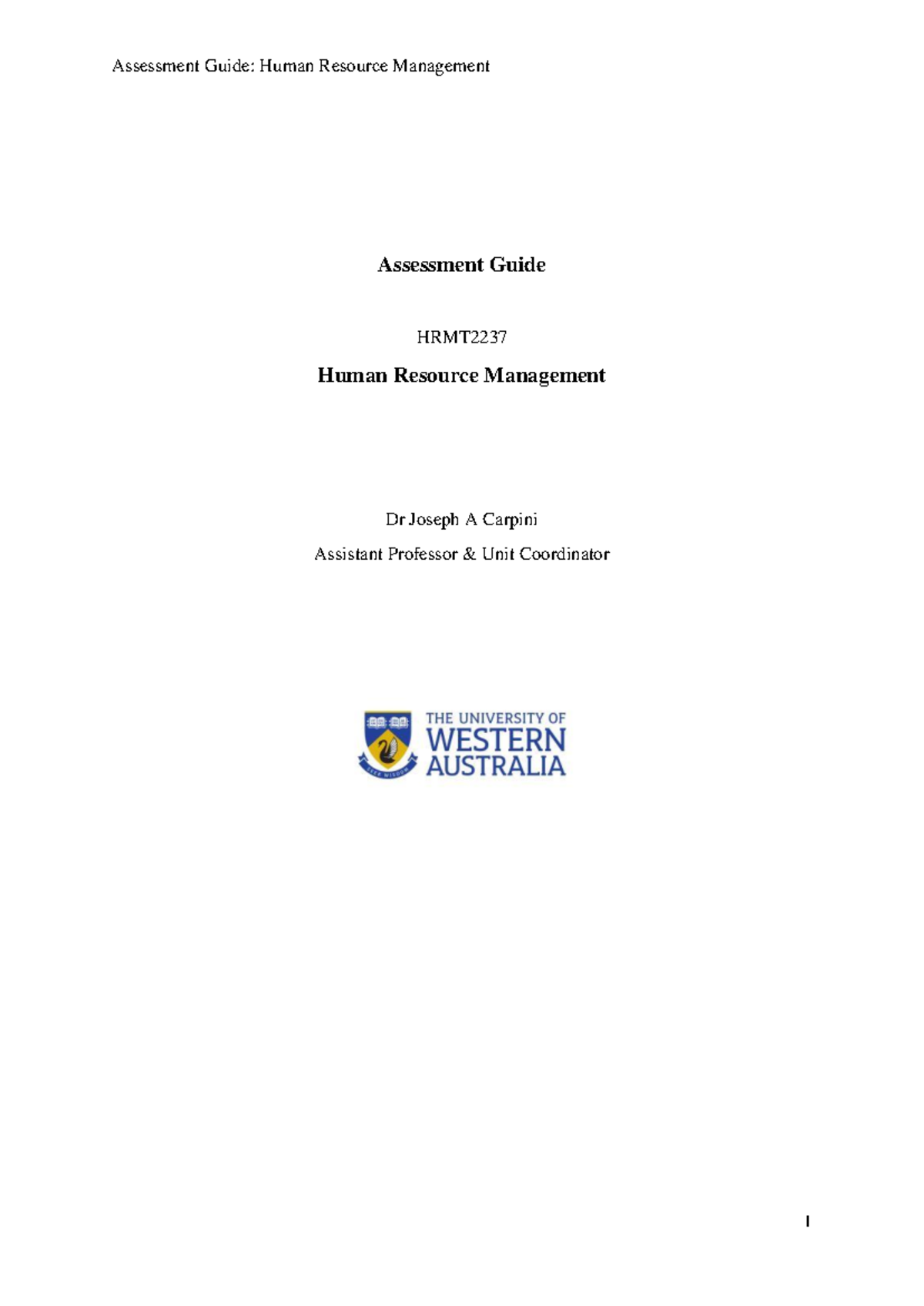 Assessment Guide - The Guide provides helpful overviews and guidelines ...