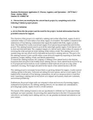 D079 RNM1 Task 1 Pass - Passed - D079 RNM1 - Business Environment ...