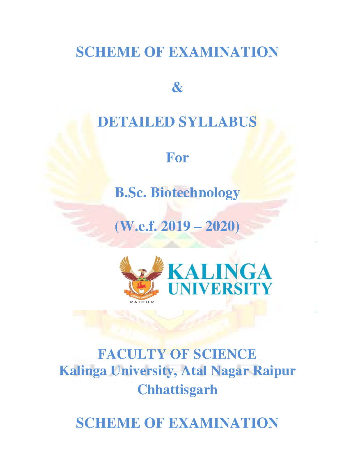 B.Sc. Biotechnology Year 1 Semester Wise Notes (2019-2020) - Studocu