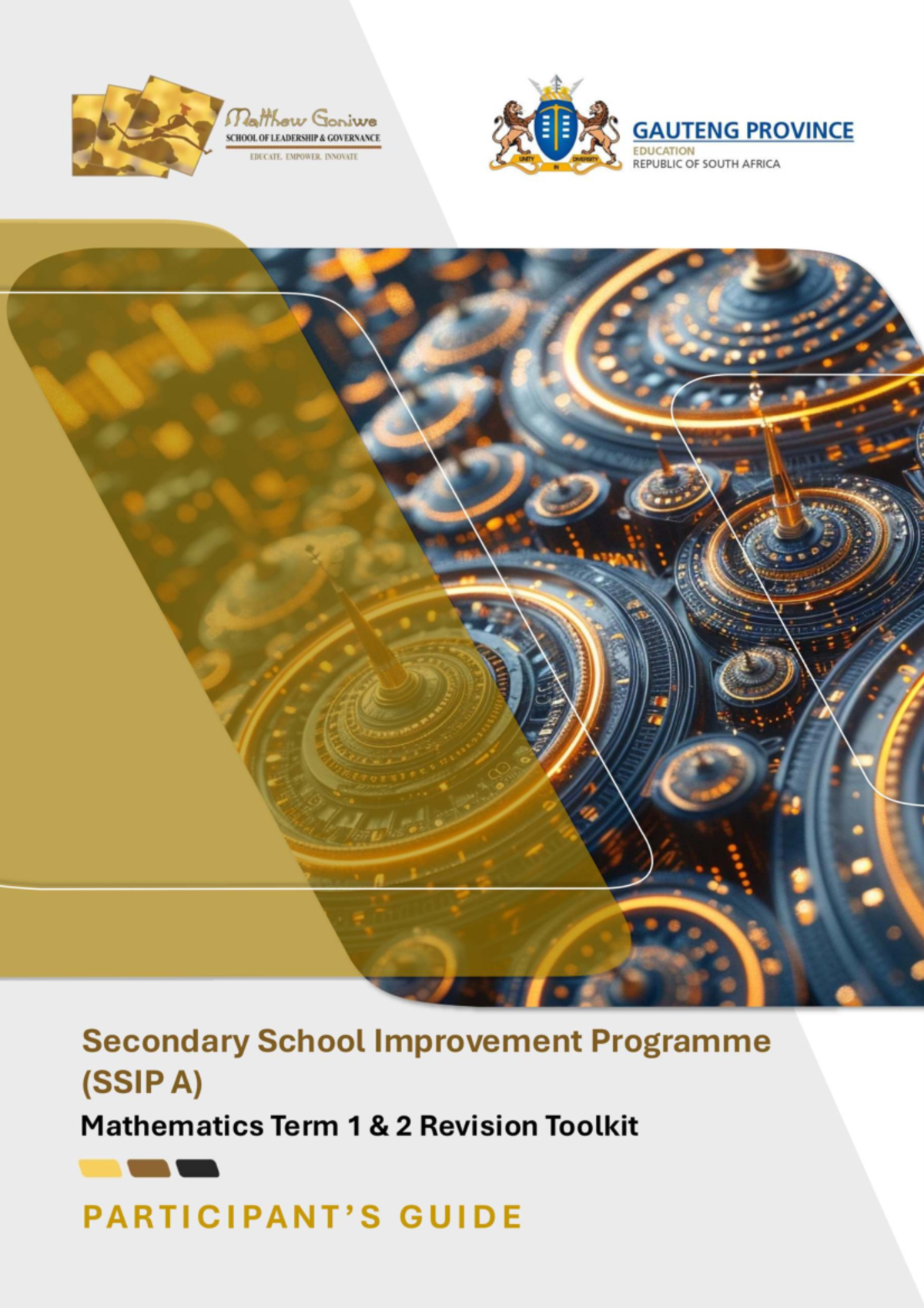 PG - SSIP A Mathematics Term 1 & 2 Revision Toolkit Overview and ...