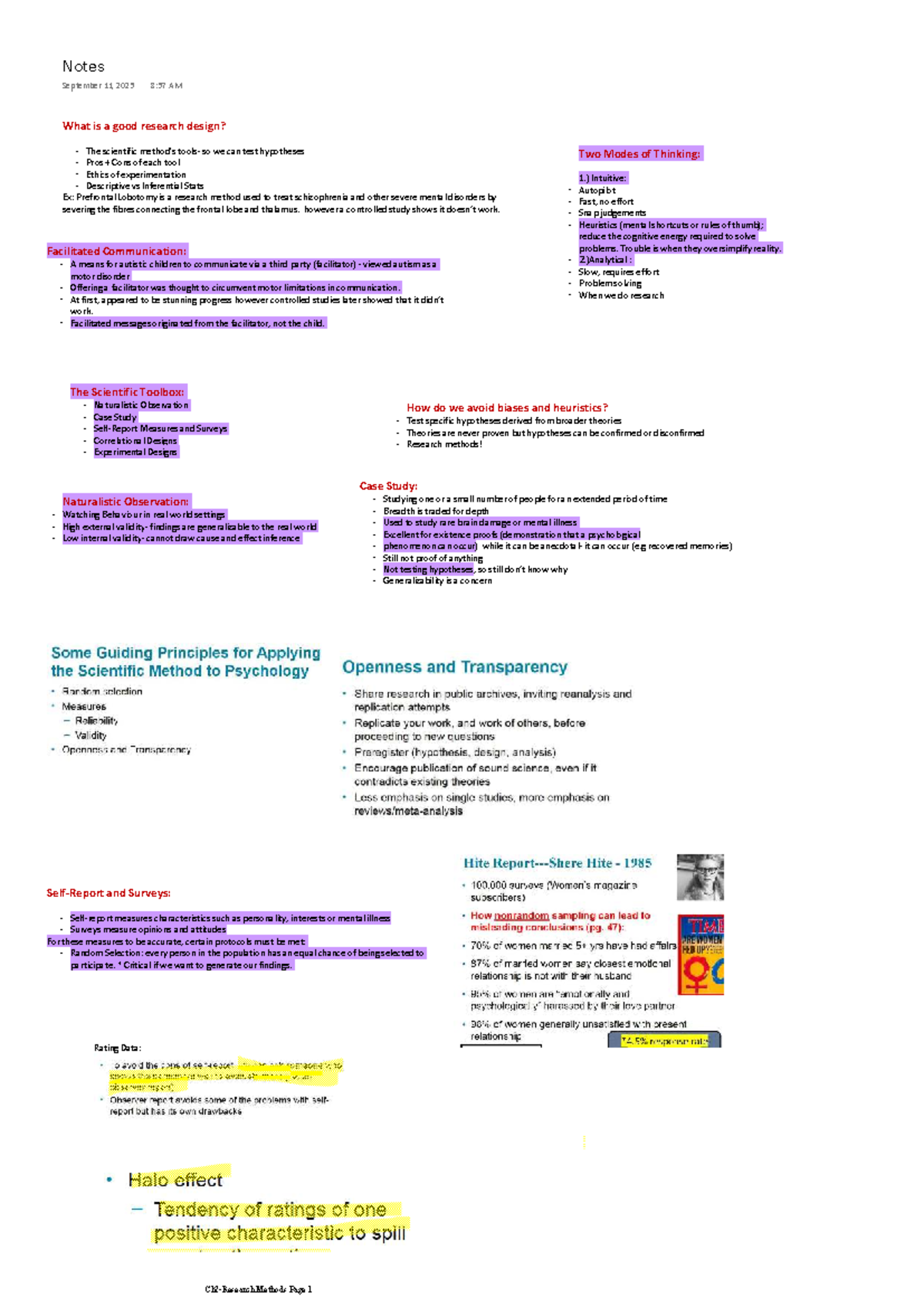 Research Methods Overview: Tools and Ethics - Studocu