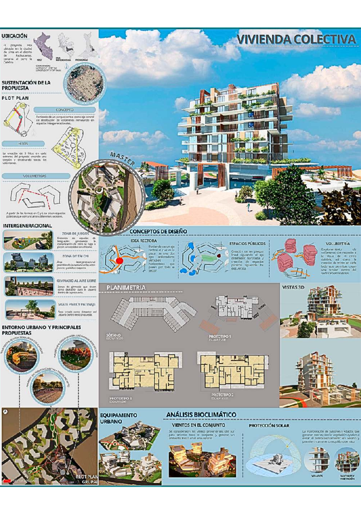 Master Plan - Vivienda Colectiva en Pachacamac, Lima - Studocu
