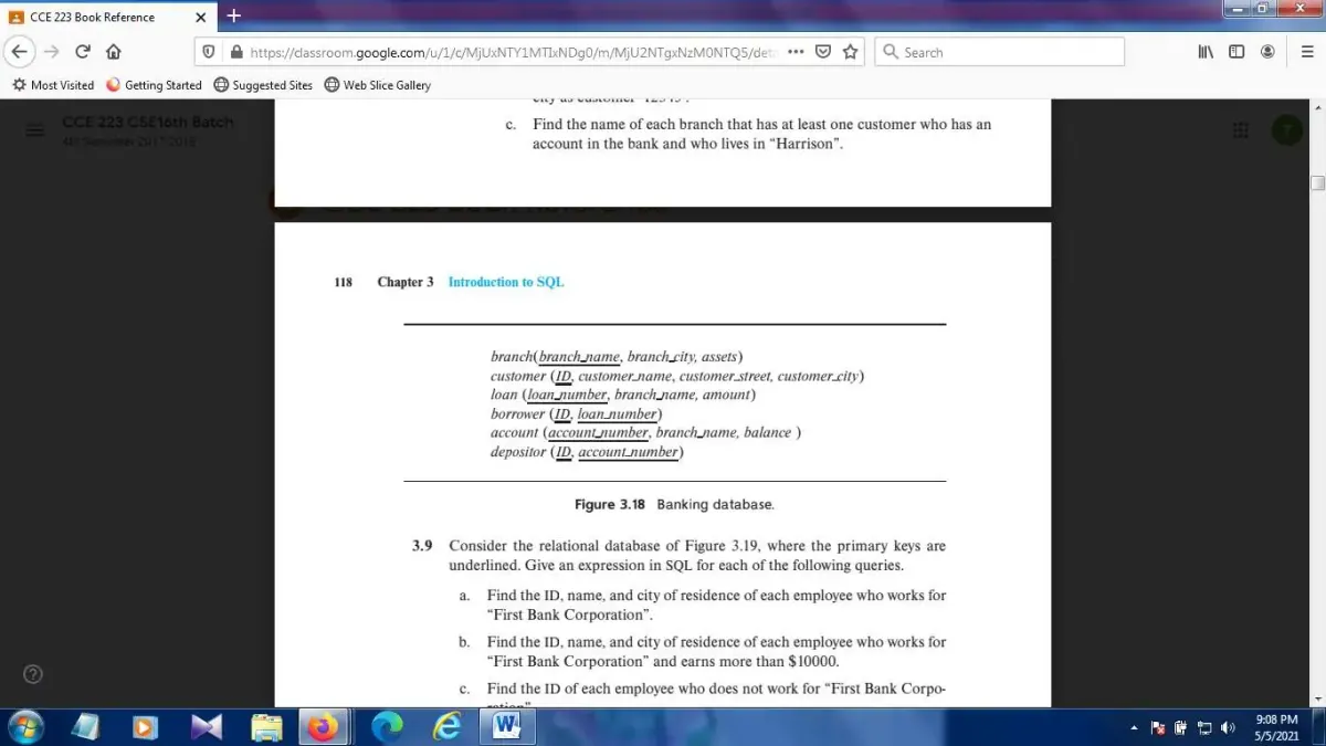 Lab Work 03 - SQL Queries & Exercises in Database Systems - Studocu