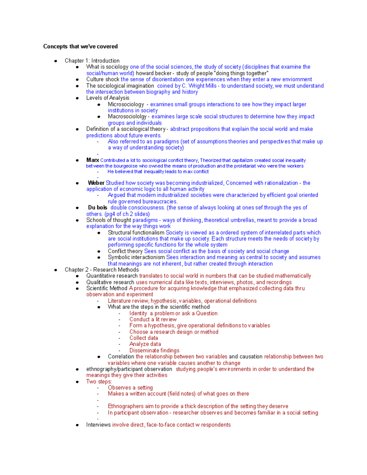 Midterm Review for SOC101: Key Concepts and Exam Prep - Studocu