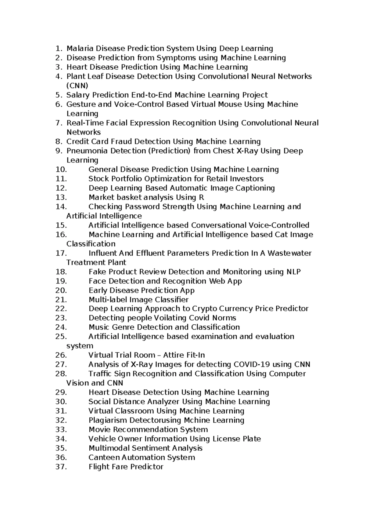 B.Tech VI Sem Machine Learning Assignment 1 - CMR Technical Campus ...