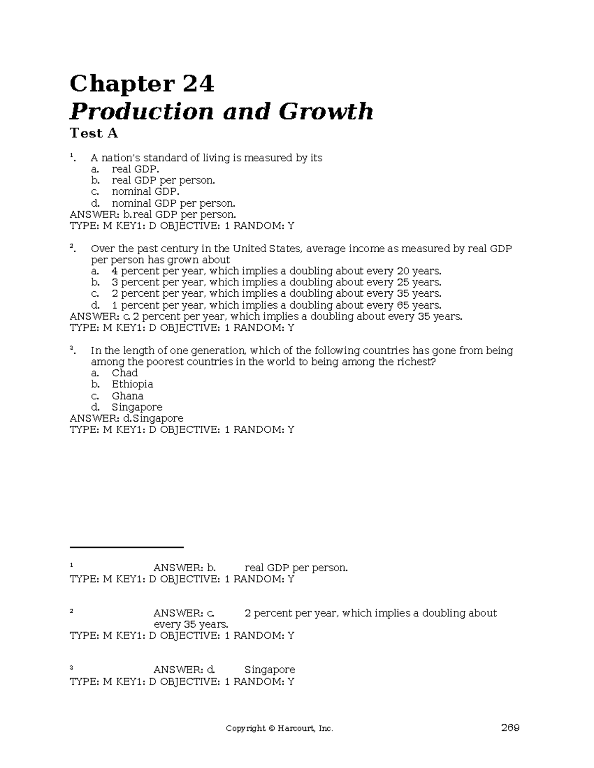 Chapter 24a-Production and Growth - Chapter 24 Production and Growth ...