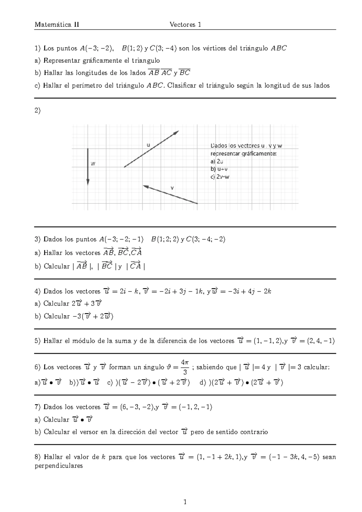 Teoría de Vectores: Origen, Módulo y Gráficas en R, R2, R3 - Studocu