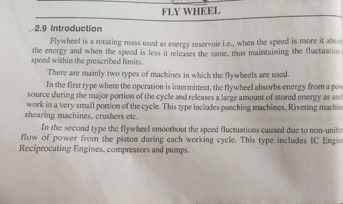 Dynamics of Machinery: Understanding Flywheel Functions and ...