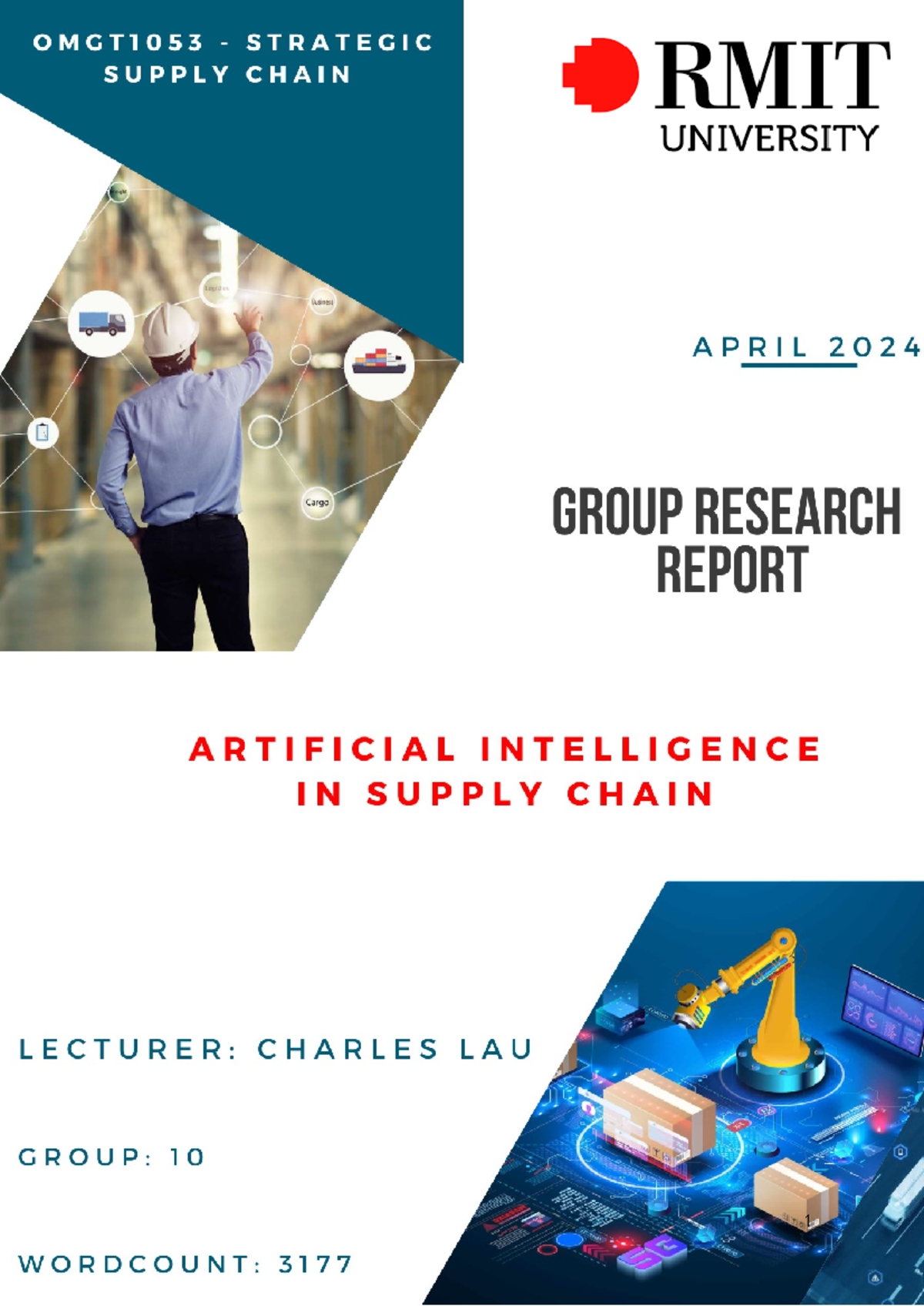 AI in Strategic Supply Chain Management: Insights from OMGT1053 ...