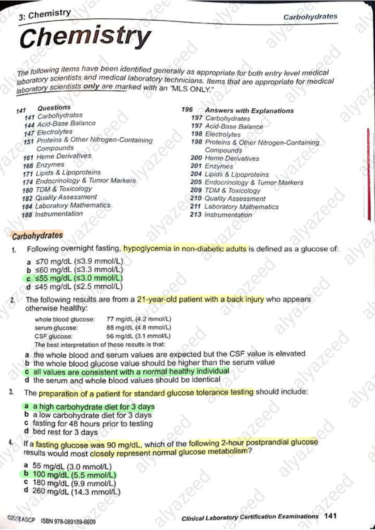 CC-BOC: Comprehensive Study Guide for Clinical Chemistry - Studocu
