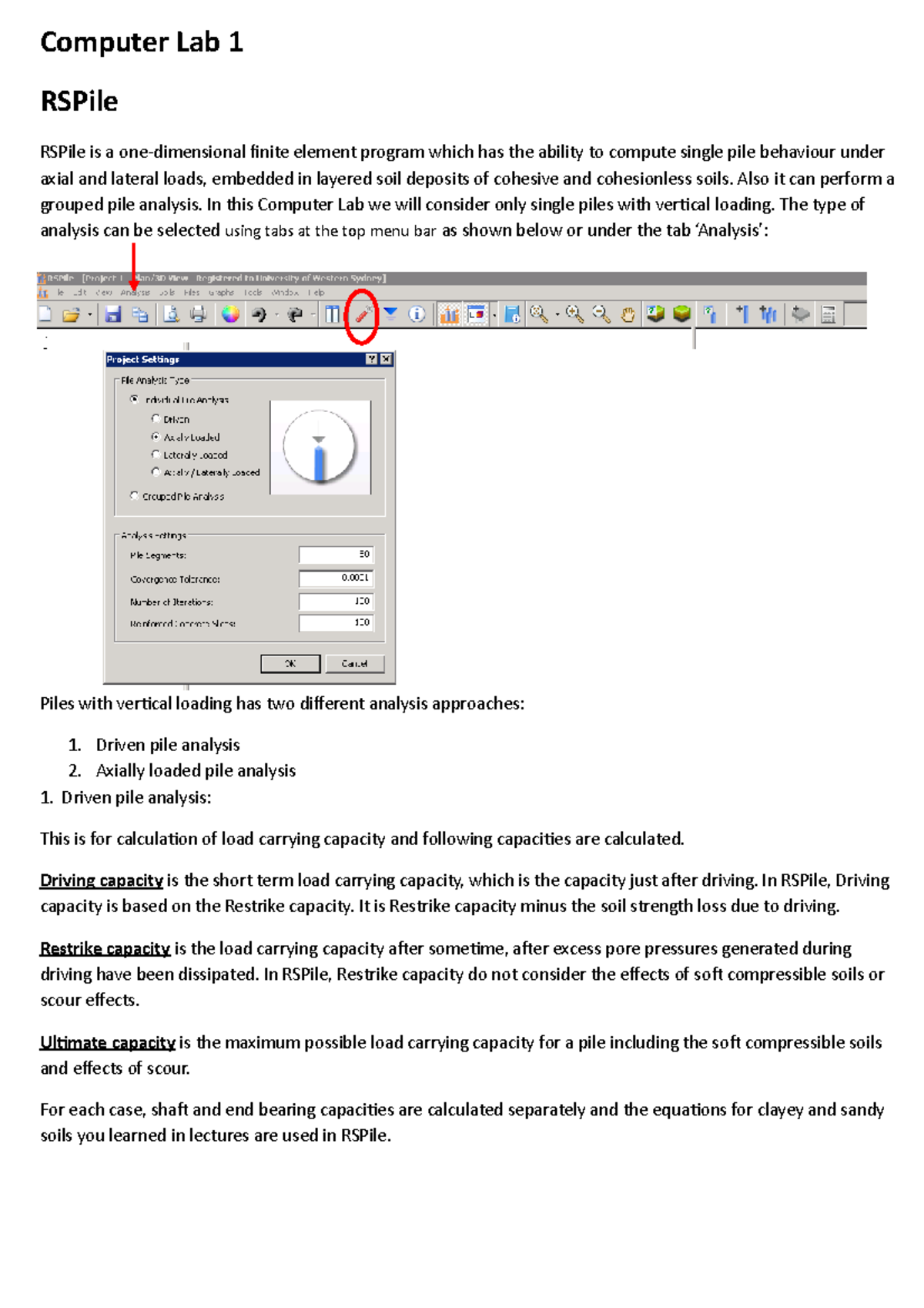Computer Lab 1 2020 - lecture slide including worked solutions contains ...