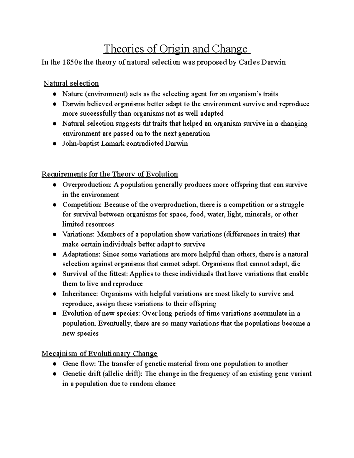 Biology 101: Theories of Evolution and Natural Selection Explained ...