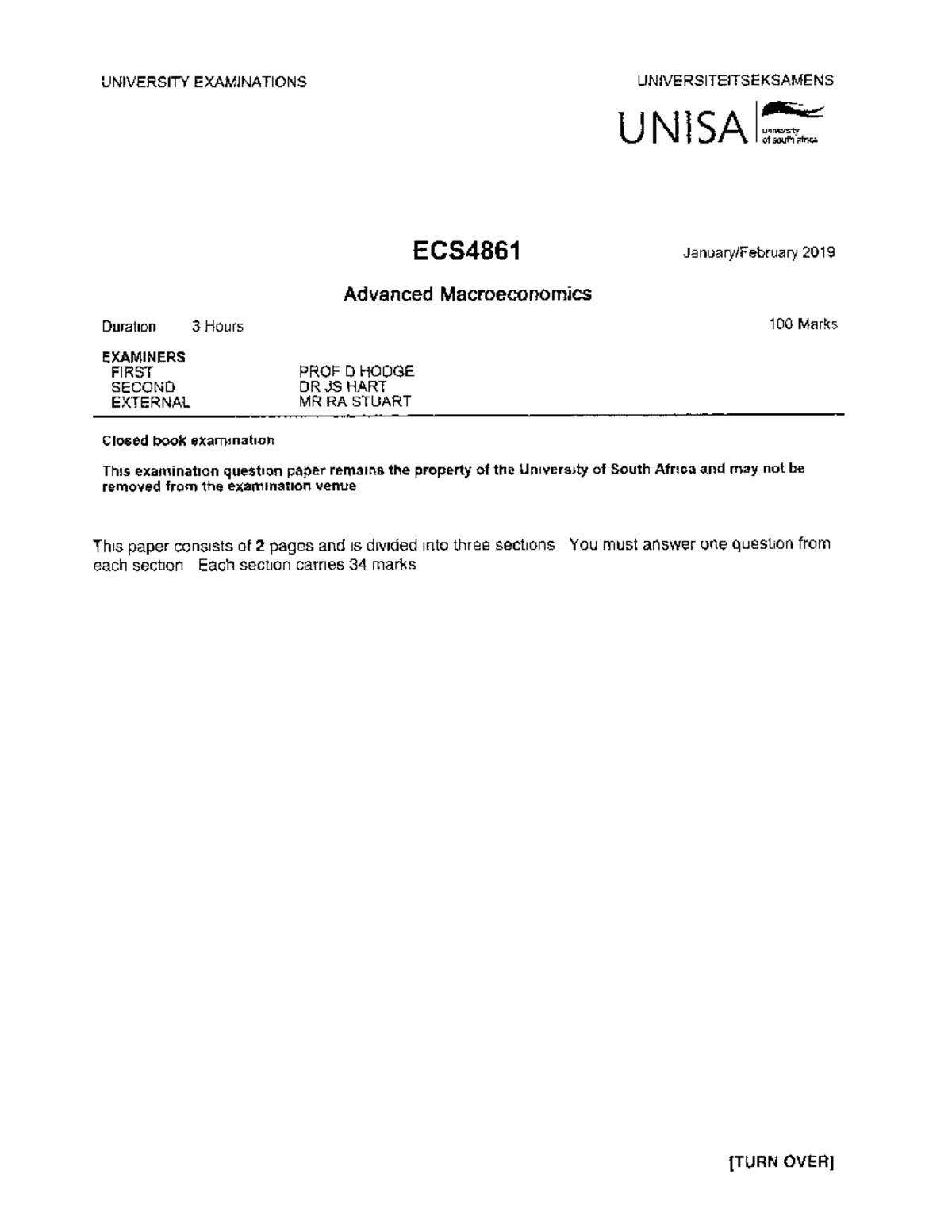 Final Exam Study Guide 2019 - Studocu