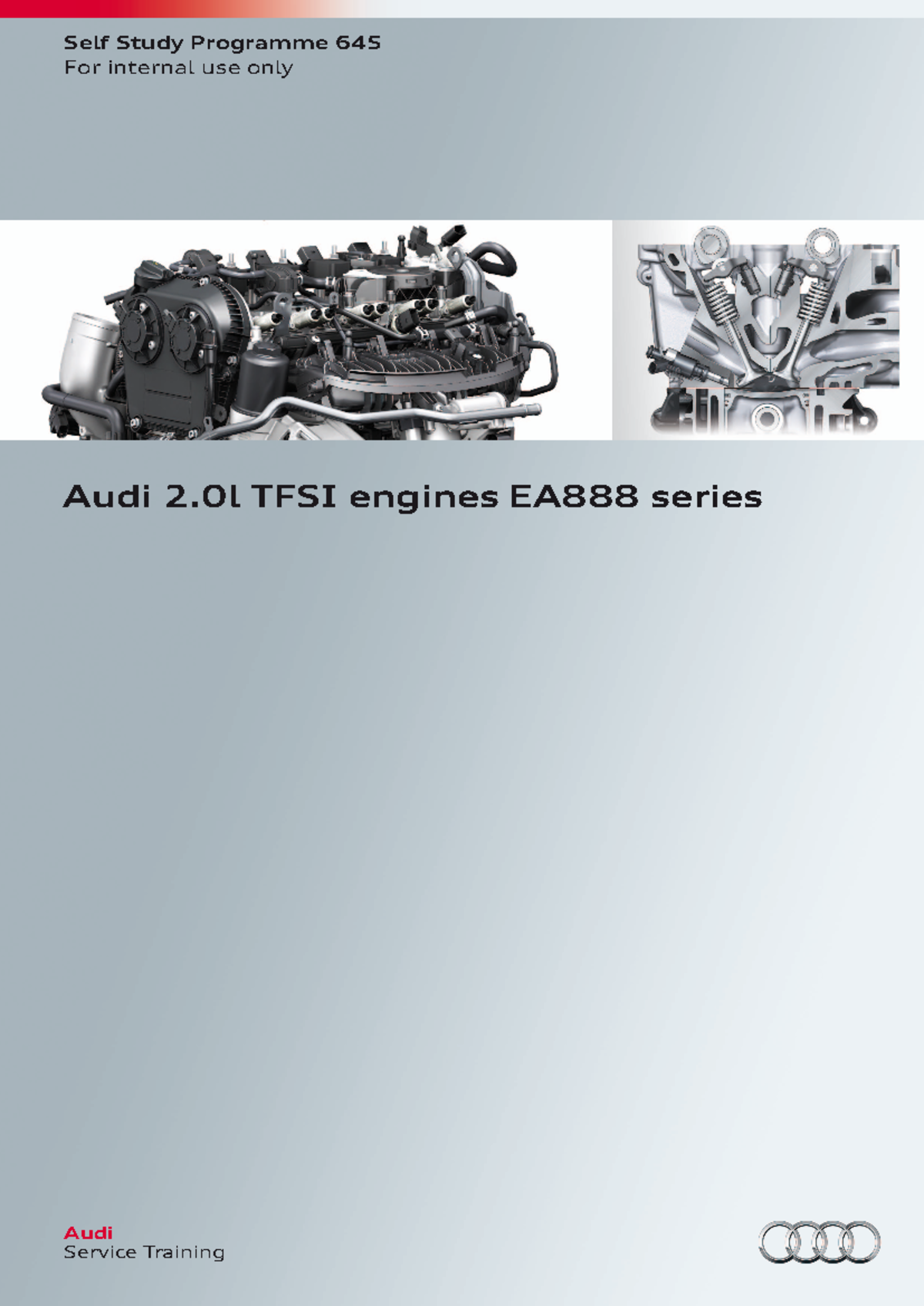 Audi 2.0l TFSI engines EA888 series - ####### Audi ####### Service ...
