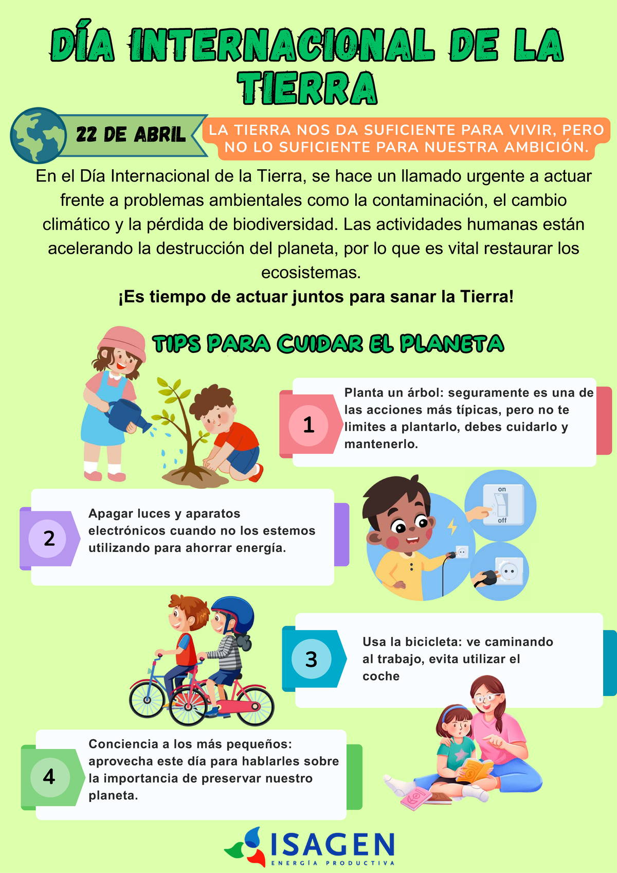 Día Internacional de la Tierra: Acciones para Cuidar Nuestro Planeta ...