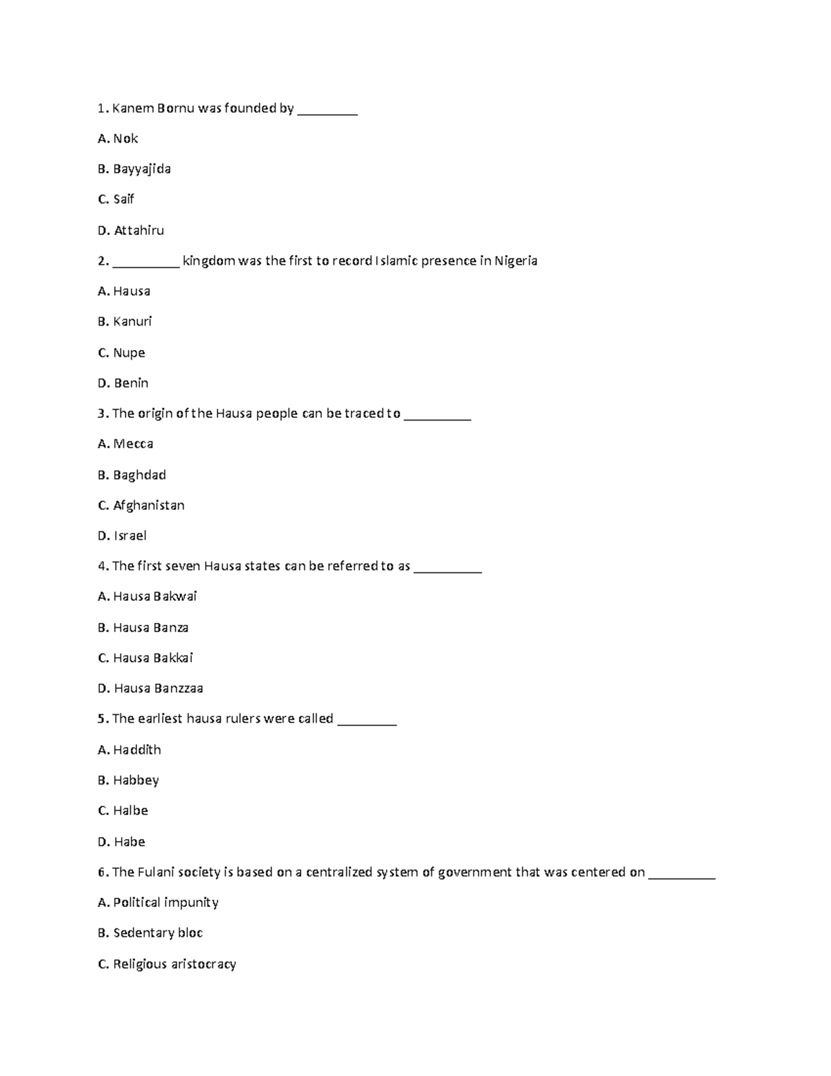 GNS 123 Midterm Questions 2019 - Practice Materials and Answers - Studocu