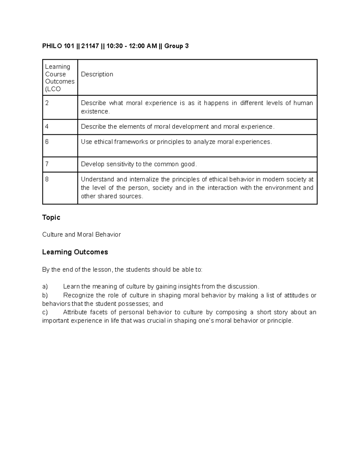 Notes for Visual Aids Philo 101 Group 3 10 30 12 30 PM 1 - PHILO 101 ...