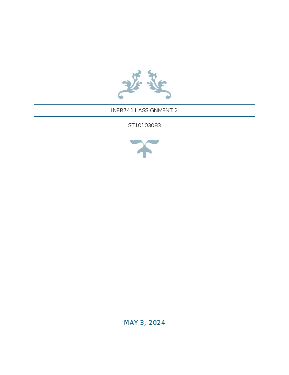 INER7411 Assignment 2 - Summary on Inclusive Education Strategies - Studocu