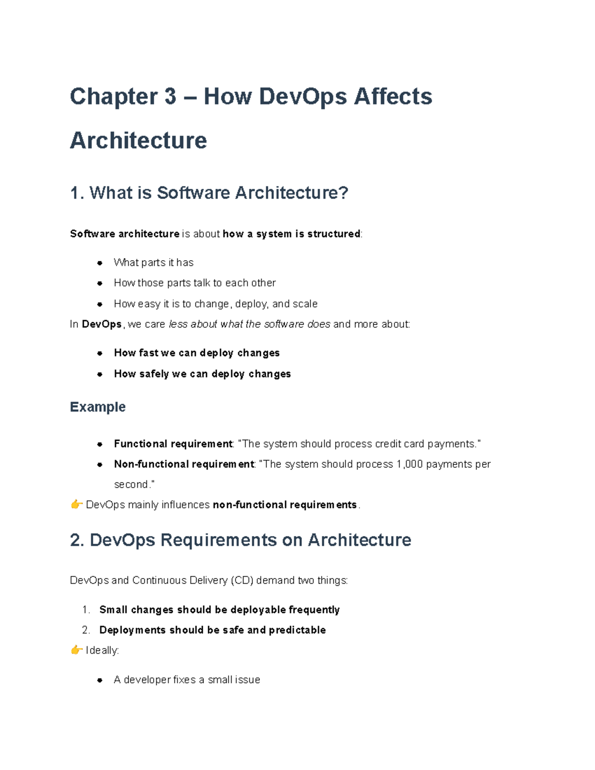 Chapter 3: DevOps Architecture Insights - Key Concepts and Practices ...