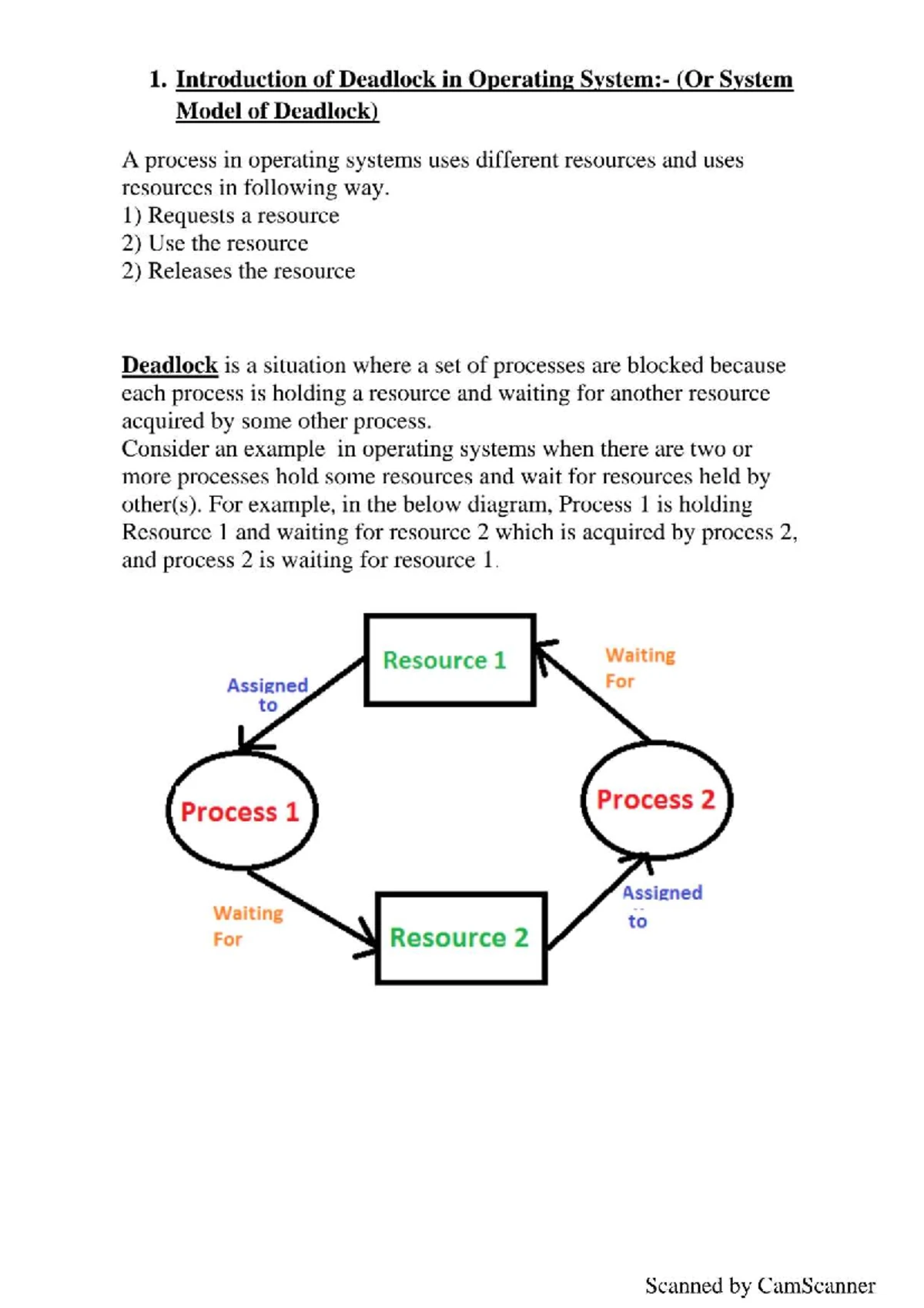 Banker's Algorithm (Deadlock) - Deadlock Avoidance & Detection - Studocu