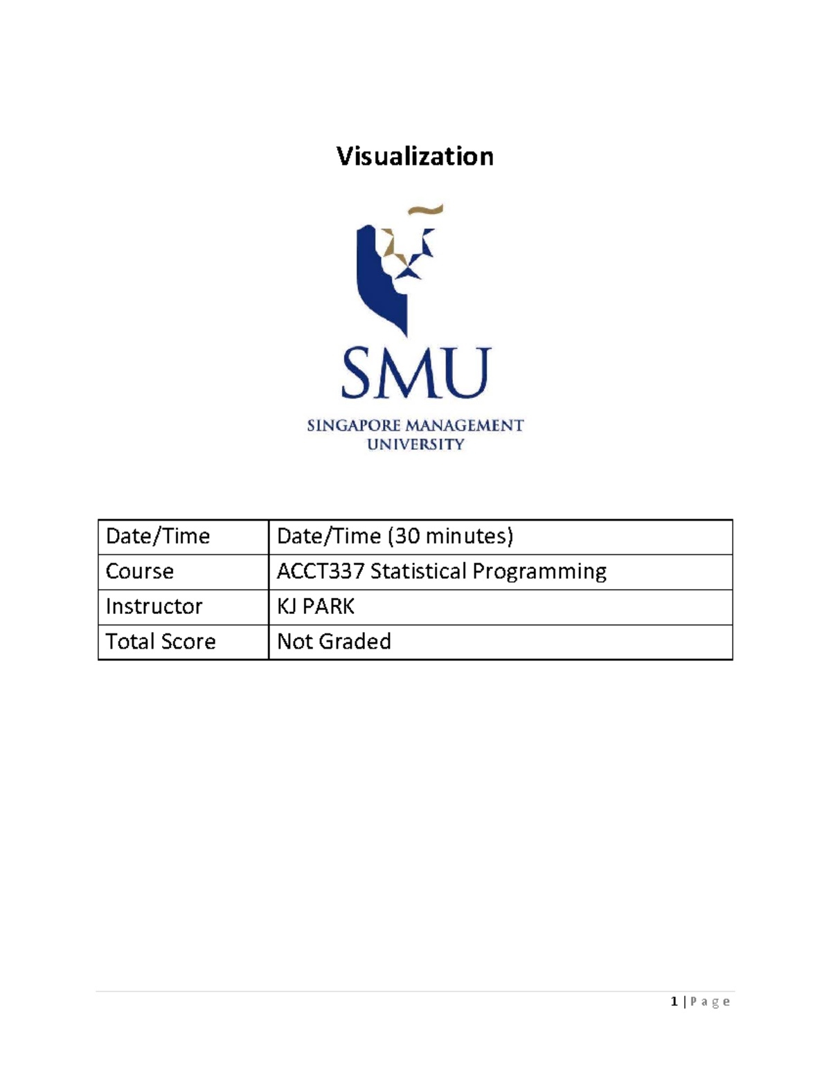 ACCT337 Visualization Exercise: R Coding & Data Analysis - Studocu