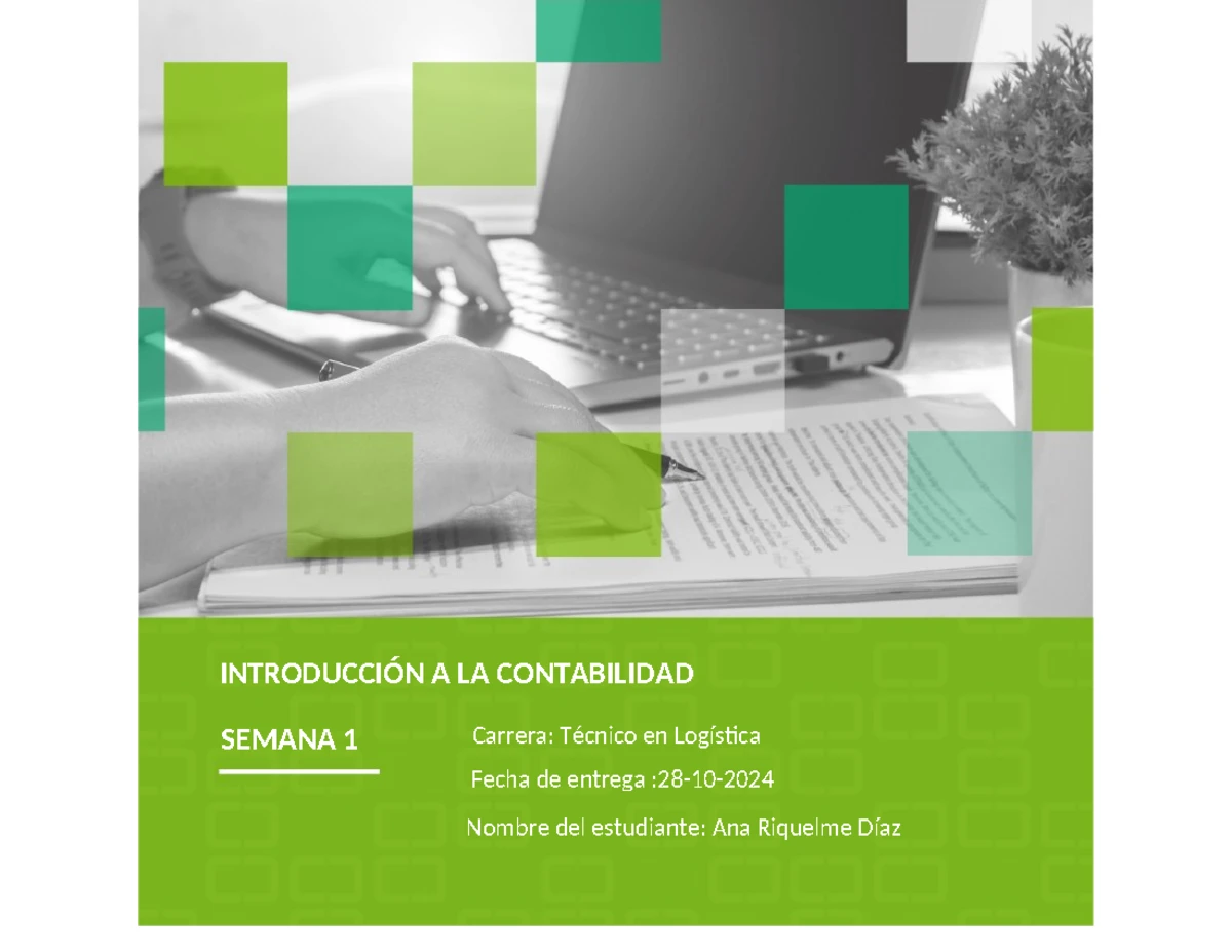 ANA Riquelme Control 1 - SISTEMA DE GESTION INTEGRAL Nombre del ...