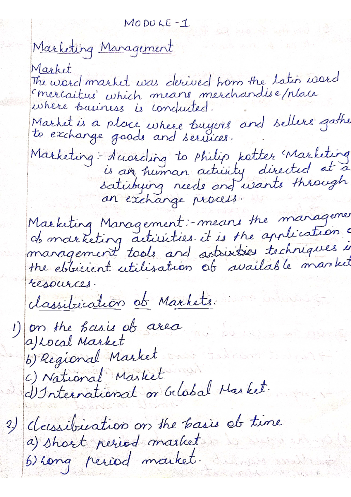 Marketing - Lecture Notes Summary and Key Concepts - Studocu