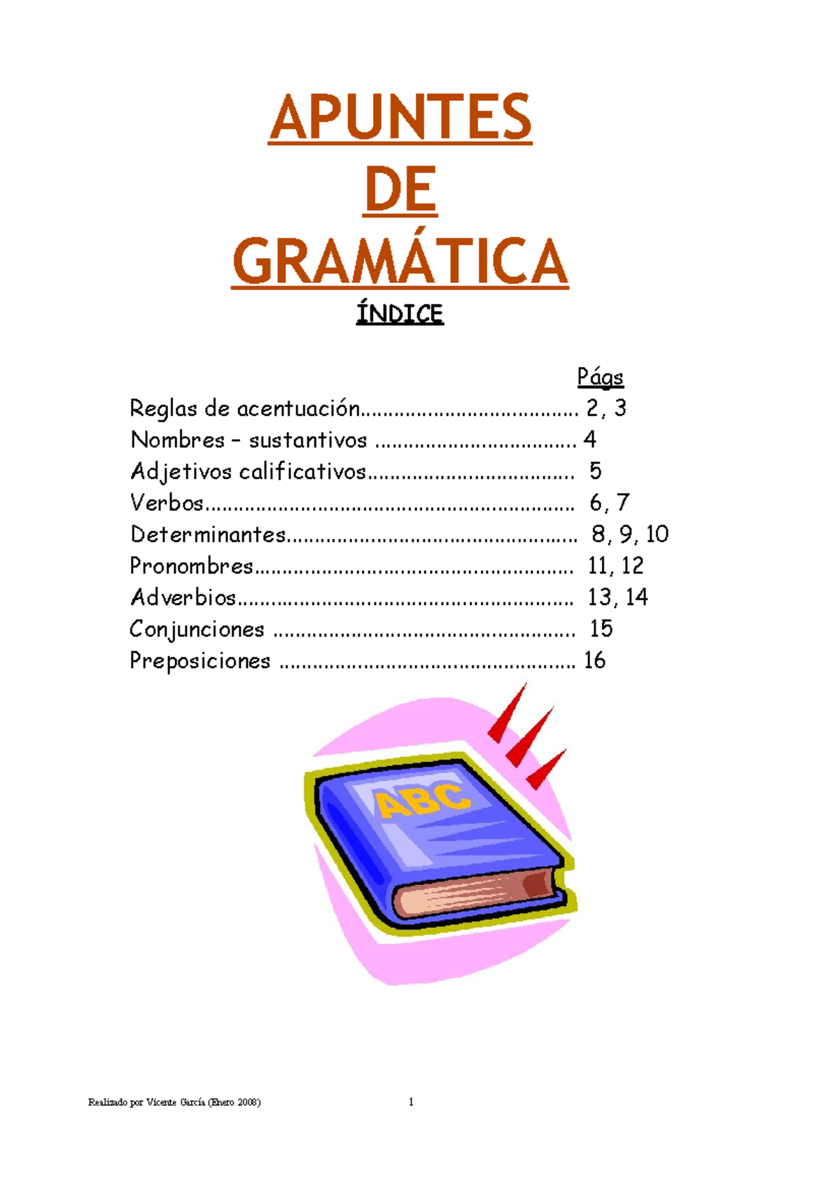 Apuntes de Gramática: Estructura y Uso de Términos en Español - Studocu