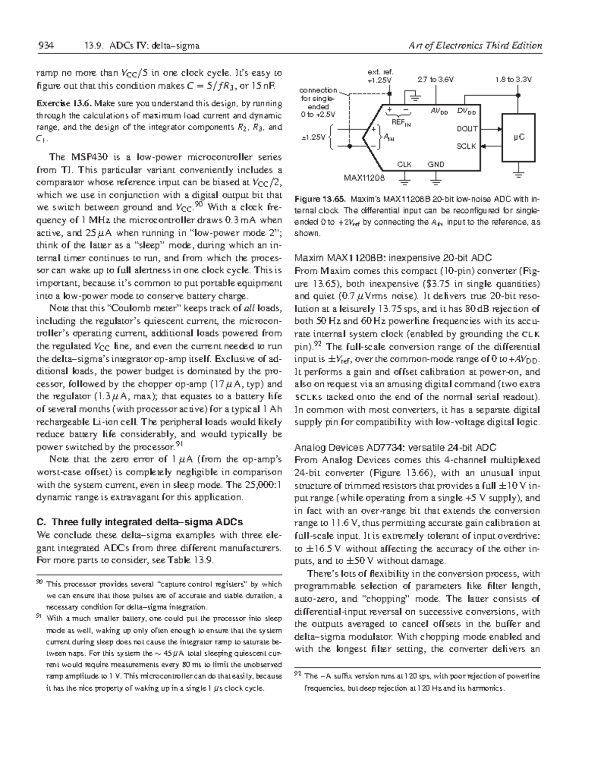 934 Art of Electronics 3rd Ed: ADCs & Microcontroller Design Insights ...