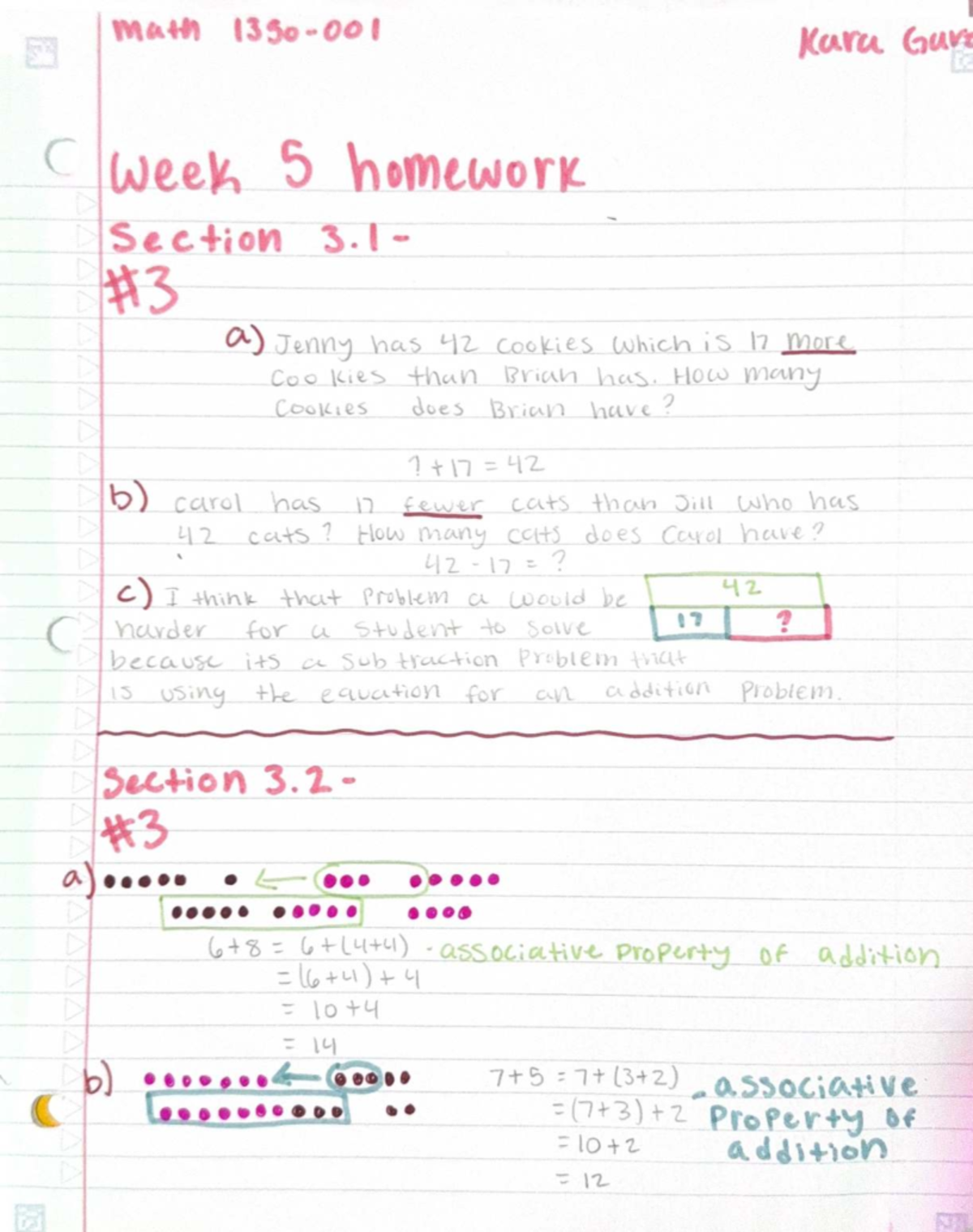 Week 5 Homework - Math Problems - Studocu