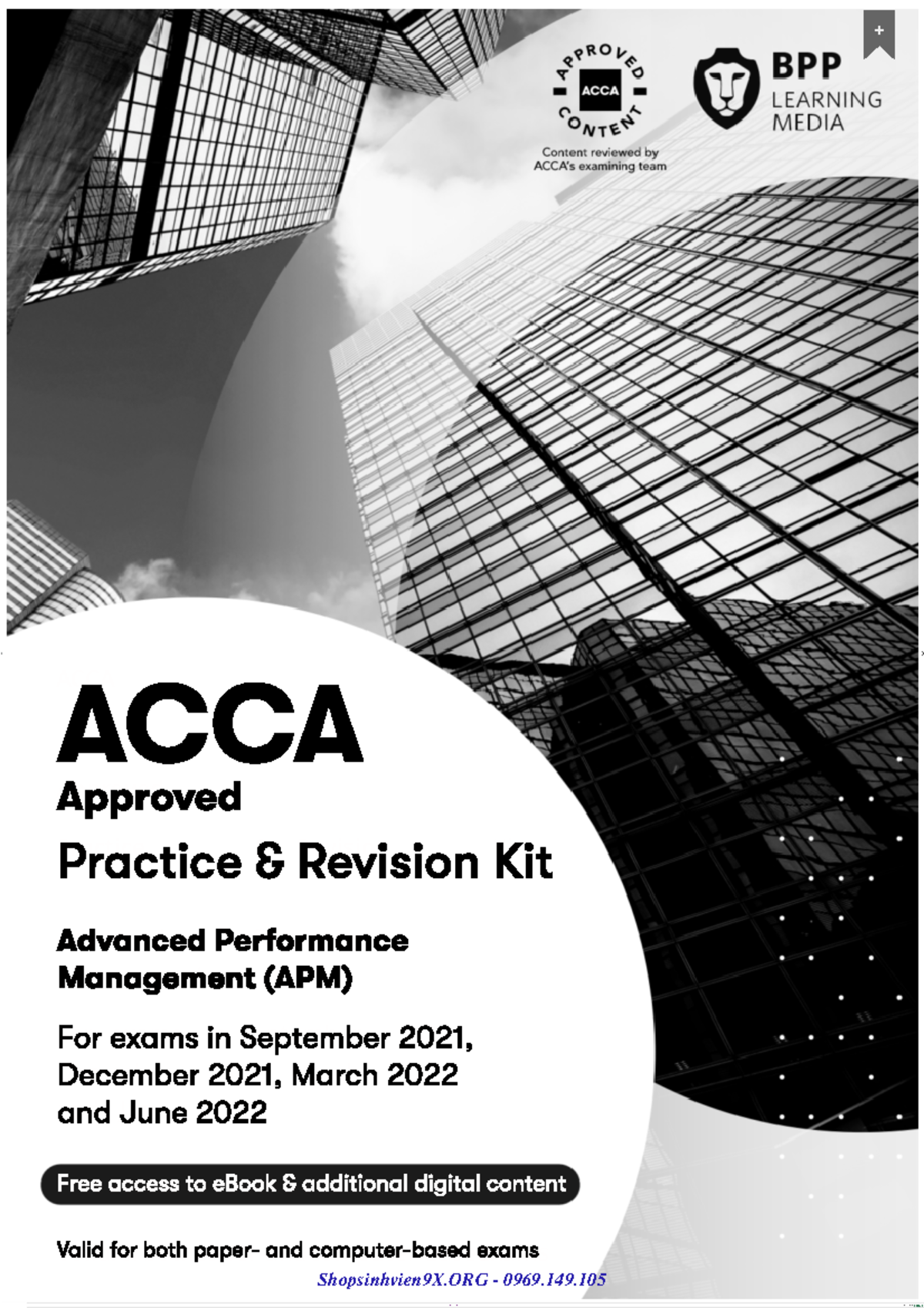 2021-2022 P5(APM) Advanced Performance Management P R Kit - ACCA ...