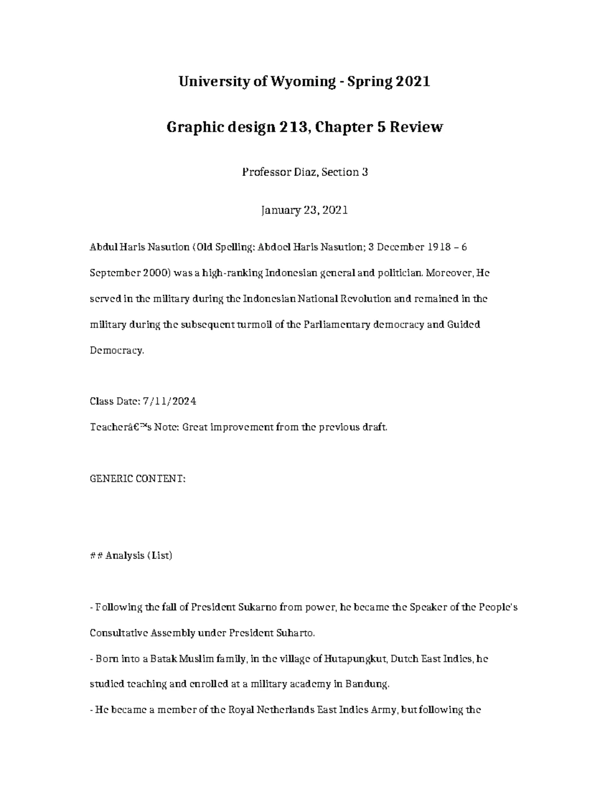 Graphic Design 213: Chapter 2 Worksheet - Political Dynamics in ...