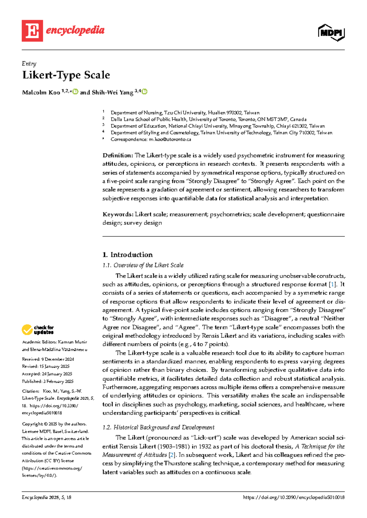 Likert-Type Scale Analysis and Applications in Research Contexts - Studocu